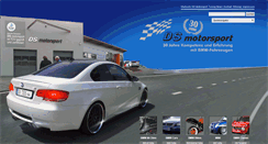 Desktop Screenshot of ds-motorsport.de