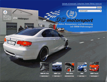 Tablet Screenshot of ds-motorsport.de